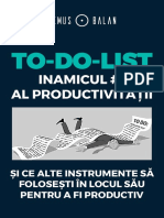 To-Do-List: Inamicul #1 Al Productivității