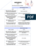 Actividad Oral de Información Personal en Español ELE