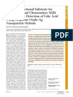 2011 Spectroscopic Detection of Folic Acid Using GO-Ag Hybrids