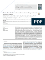 2018 Chronic Effects of Carbamazepine On Zebrafish - Behavioral, Reproductive and Biochemical Endpoints