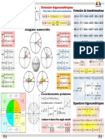 Formulaire Trigonométriques