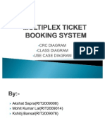 Multiplex Ticket Booking System