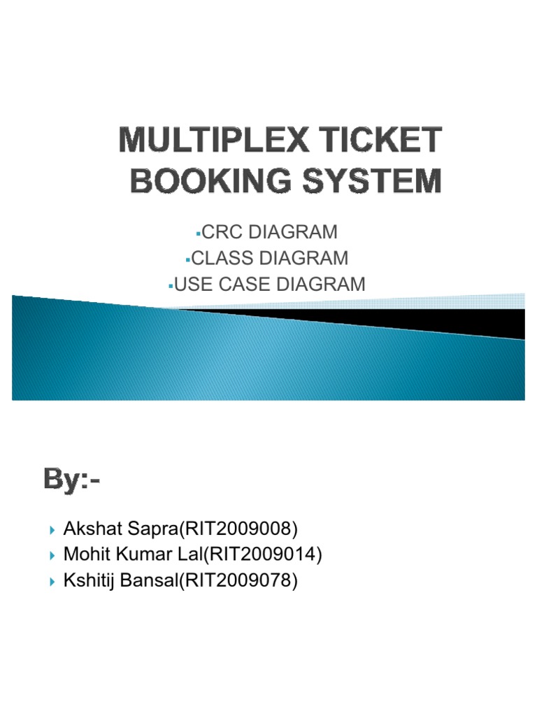 Online Booking System Use Case Diagram | PDF | Use Case | Databases