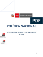 Politica Nacional Lectora Libro Al 2030 Final PDF