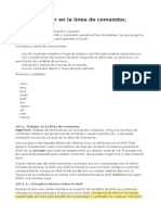 101.1. Trabajar en La Línea de Comandos