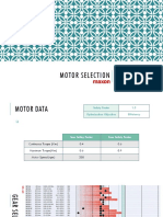 Motor Selection