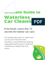 Ultimate Guide To: Waterless Car Cleaning