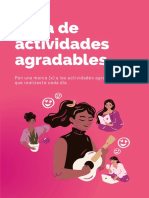 Lista de Actividades Agradables Mujer