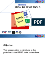 Introduction To Rpms Tools: Session 2