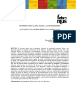 ARTIGO - Os Troféus Metálicos Da Tuna Luso Brasileira - Documentação Como Subsídio Da Conservação