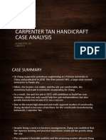 Group 9 - Carpenter Tan Handicraft Case