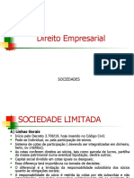 2022.1.AULA 04.SOCIEDADEEMPRESÃ_RIA. SOCIEDADE LIMITADA