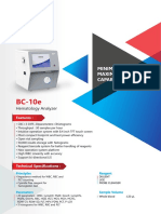 Minimum Size, Maximum Capability: Hematology Analyzer