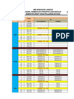 Jadwal Pembekalan Ujian Sekolah 2022-1