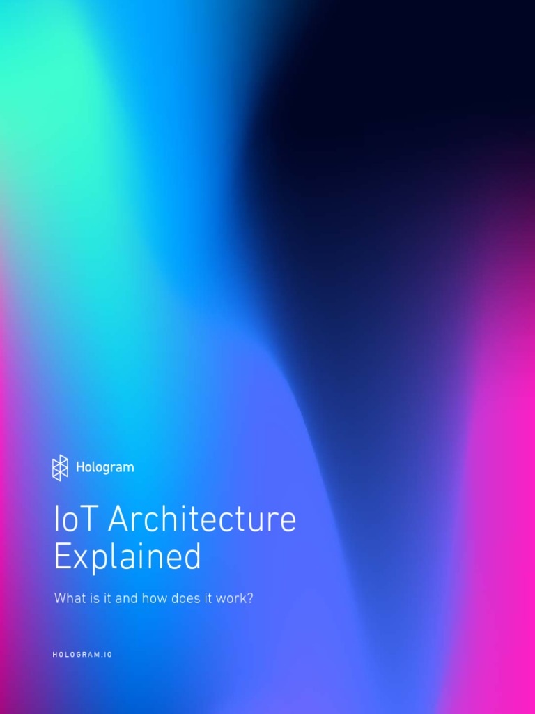 IoT Architecture for Tech Professionals | PDF | Internet Of Things ...
