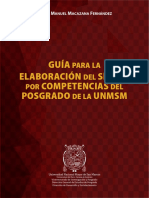 Manual para Elaborar Sílabos