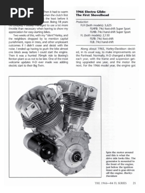 Harley-Davidson パーツカタログ FLモデル 1941-1984 Harley Davidson 1941-1984 FL Models Parts Catalog - 99456