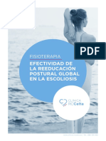 Efectividad de La Reeducacion Postural Global en La Escoliosis