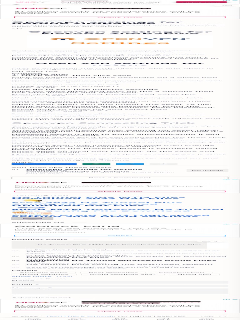 Openvpn Settings For Netone Zimbabwe TechThere Official PDF