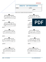 Avaliação de Paquimetro Polegada Ordinaria