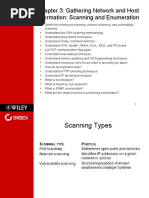 Chapter 3: Gathering Network and Host Information: Scanning and Enumeration