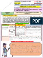 Actividad de Desarrollo Personal, Ciudadanía y Civica 1° y 2° Semana 5 - Eda 4