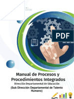 Manual de Procesos y Procedimientos Integr 5hCTb2b