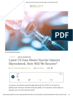 Latest US Data Shows Vaccine Injuries Skyrocketed How Will We Recover