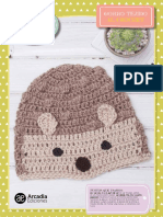 Gorro Crochet - Patron Puercoespin