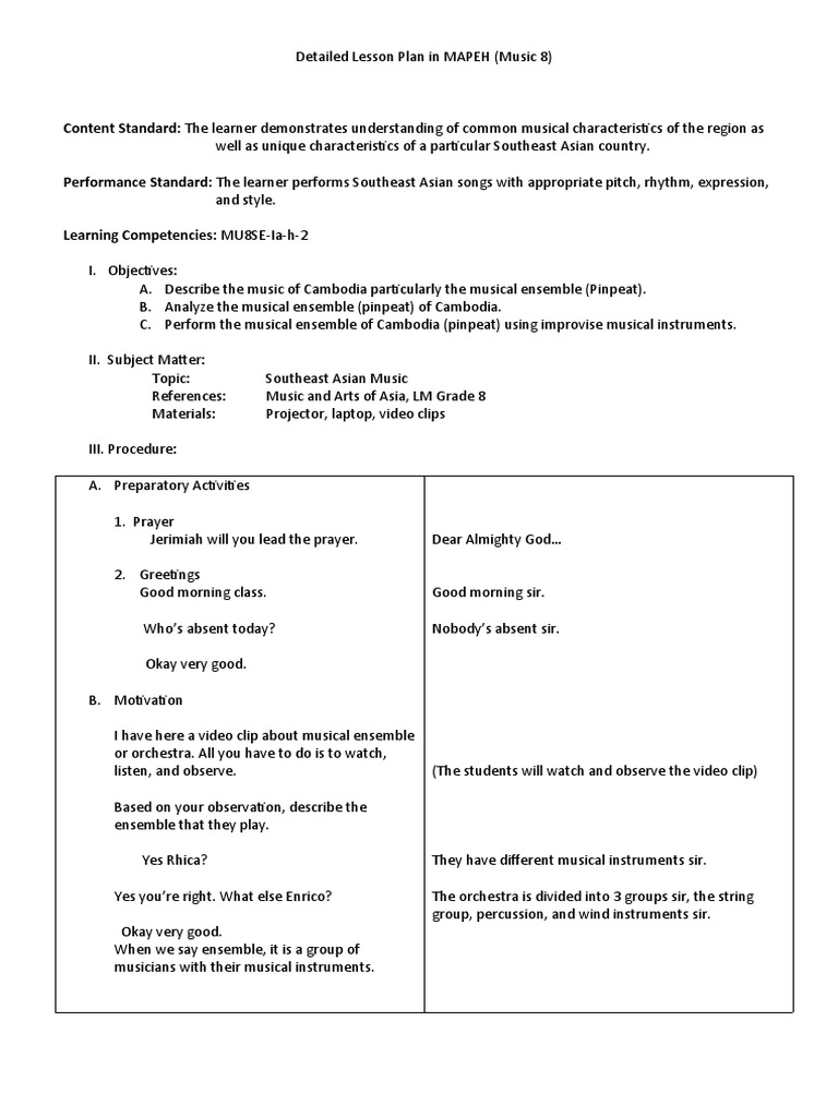 Pinpeat Ensemble: Instrument Players Needed | PDF | Performing Arts ...