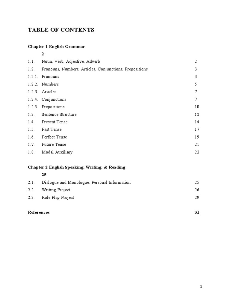Modul - Elementary | PDF | English Grammar | Verb