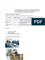 Profession: Computer Engineer: A Person With A Profession in Computer Engineering Is Called A Computer Engineer