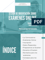 Sesión de Exámenes - Primer Semestre 2021-O