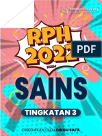 RPH 2022 - Sains Tingkatan 3 KSSM4