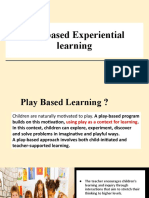 Play Based Experiential Learning