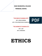 Ethics: Trinidad Municipal College Trinidad, Bohol