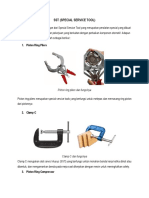 SST Dan Workshop Equipment