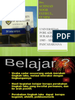 Belajar & Pembelajaran