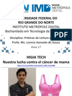 Universidade Federal Do Rio Grande Do Norte: Instituto Metrópole Digital Bacharelado em Tecnologia Da Informação