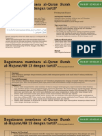 Detail Pertemuan - Membaca QS Al Hujurat