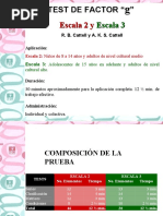 Test de Factor G de Cattell Escala 2 | PDF | Inteligencia | Hoja