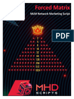 Dokumen - Tips Forced Matrix MLM Network Marketing Script