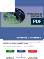 Defectos Cristalinos: Imperfecciones en la Red Atómica