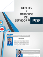 Deberes y Derechos Del Servidor Publico Ong Chrio