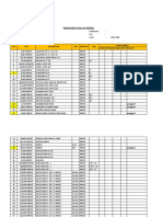 METRIC TOOL LIST CHECK FOR TECHNICIAN