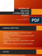 Review of Related Literature