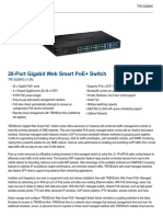 28-Port Gigabit Web Smart Poe+ Switch: Tpe-5028Ws (V1.5R)