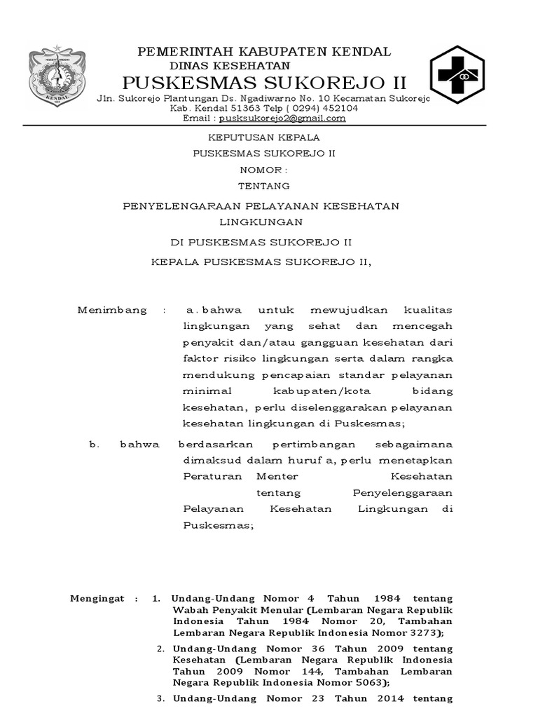 Permenkes Nomor 13 Tahun 2015 | PDF