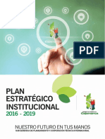Plan Estrategico - Institucional