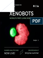 Xenobots: Now Live!